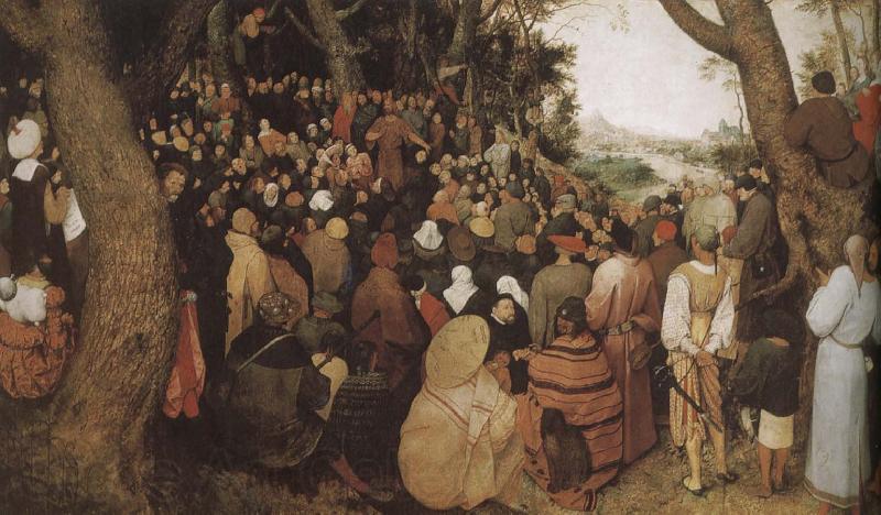 Pieter Bruegel John Baptist De Road Norge oil painting art